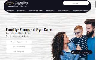 Triad Eye Associates of Greensboro website