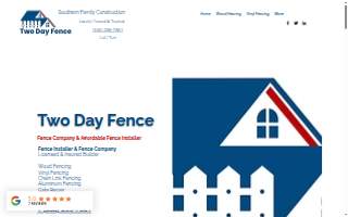 Two Day Fence website