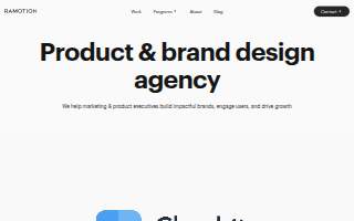 Brand and Web Designs website