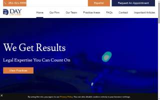 Day Law Firm website