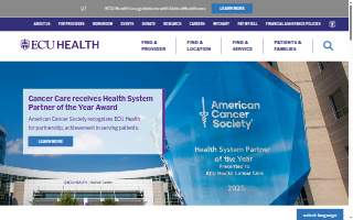 ECU Health Behavioral Health Care - Outpatient Clinic website