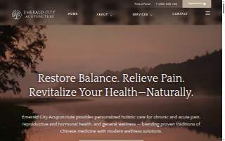 Emerald City Acupuncture website