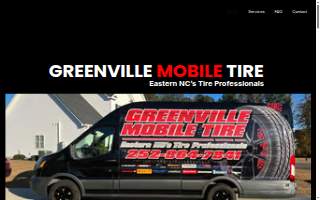 Mobile Tire Greenville website