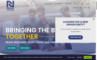 Nease Personnel website