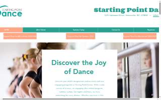 Starting Point Dance / 129 Oakmont Drive, Greenville NC website