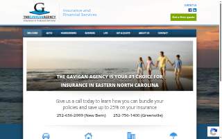 The Gavigan Agency - Insurance & Financial Services website