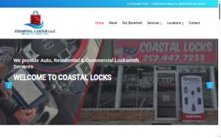 Coastal Locks of Havelock, New Bern, Morehead CIty, and Atlantic Beach website