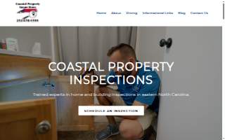 Coastal Property Inspections website