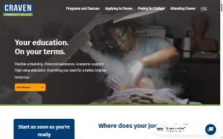 Craven Community College - Havelock Campus website