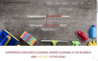 Godliness Cleaning Service, LLC website