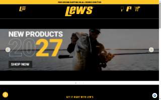 Lew's Rod & Reel website