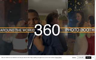 360 Photo Booth Rentals (Around the World 360 Photo Booth Rental, LLC) of Henderson website