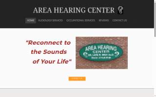 Area Hearing Center website