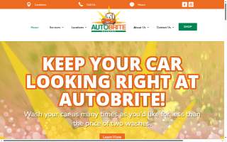 Autobrite Carwash website
