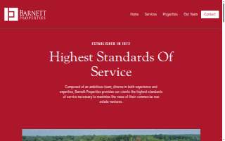 Barnett Properties LLC website