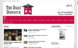 Henderson Dispatch website
