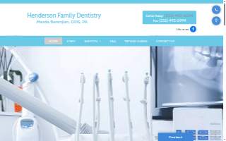 Henderson Family Dentistry - Mazda Berenjian, DDS website