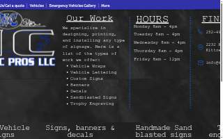 NC Graphic Pros LLC of Henderson website