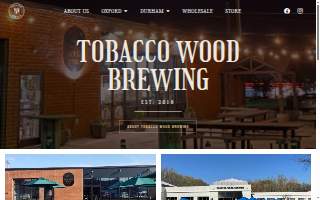 Tobacco Wood Brewing Company website