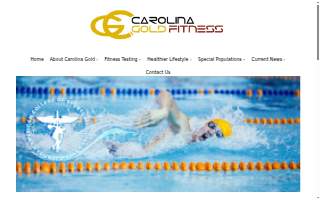 Carolina Gold Fitness website
