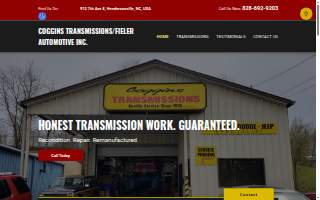 Coggins Transmissions/Fieler Automotive, Inc website