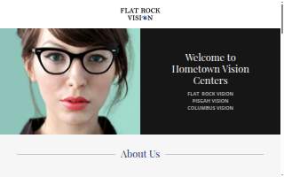Flat Rock Vision website