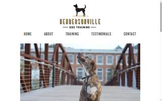 Hendersonville Dog Training website