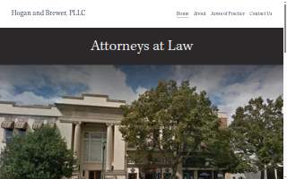 Hogan & Brewer, PLLC website