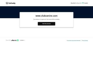 Club Canine website