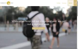 Commercial First Real Estate website