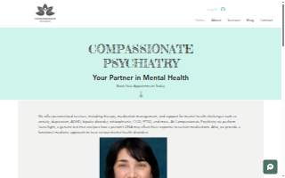 Compassionate Psychiatry, PLLC of Hickory website