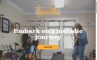 Golden Rule Music School website