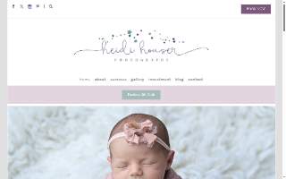 Heidi Houser Photography website