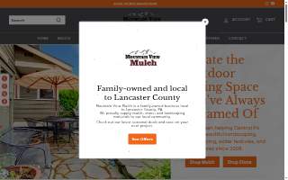 Mountain View Mulch website