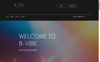 B-vibe The Dance Movement website