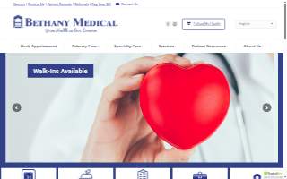 Bethany Dermatology website
