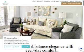 Cheryl Hucks Interior Designs website