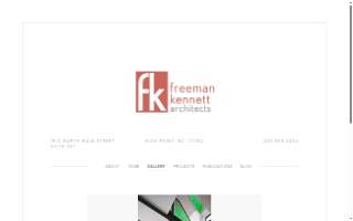 Freeman Kennett Architects website