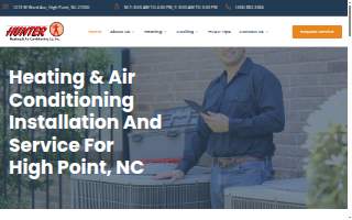 Heating & Air Conditioning website
