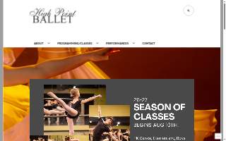 High Point Ballet website