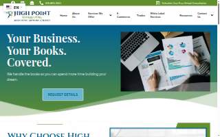 High Point Bookkeeping website