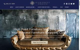 High Point Furniture Tours website