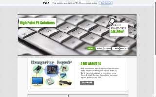 High Point PC Solutions website