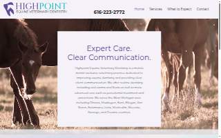 High Point Veterinary Hospital website