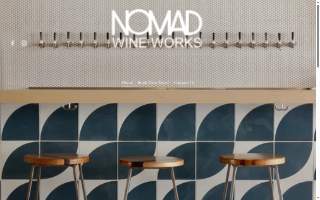 Nomad Wine Works website