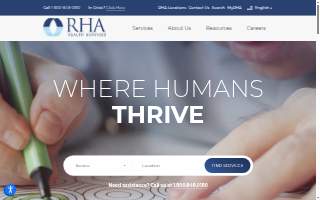 RHA Health Services - High Point Behavioral Health website