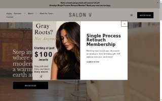 Salons by JC High Point website