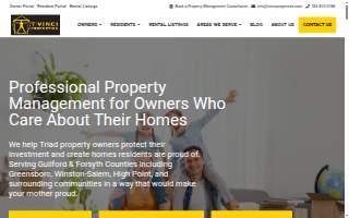 T' Vinci Properties website