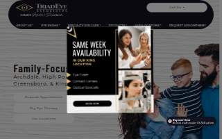 Triad Eye Associates of High Point website