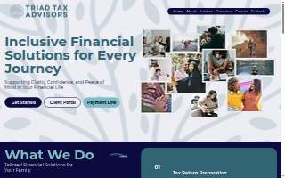 Triad Tax Advisors, LLC website